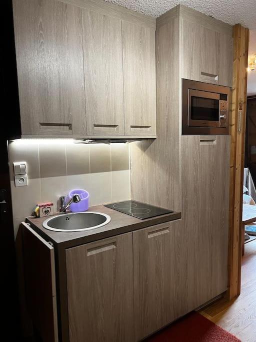 Appartement La Clusaz Avec Terrasse Sur Les Pistes De Ski Manigod Zewnętrze zdjęcie