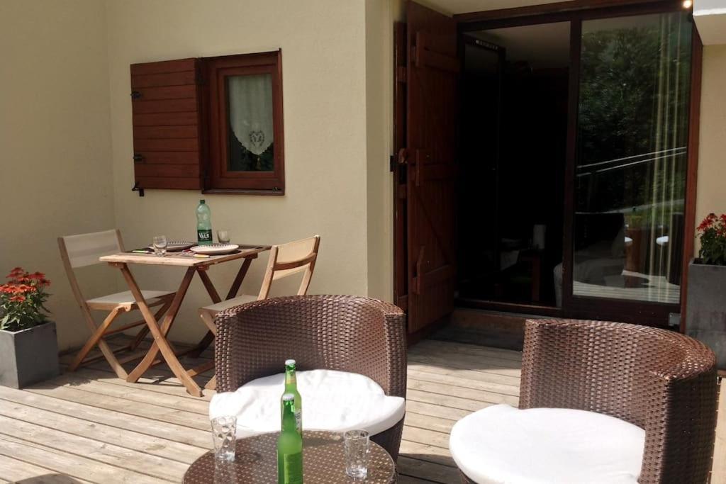 Appartement La Clusaz Avec Terrasse Sur Les Pistes De Ski Manigod Zewnętrze zdjęcie