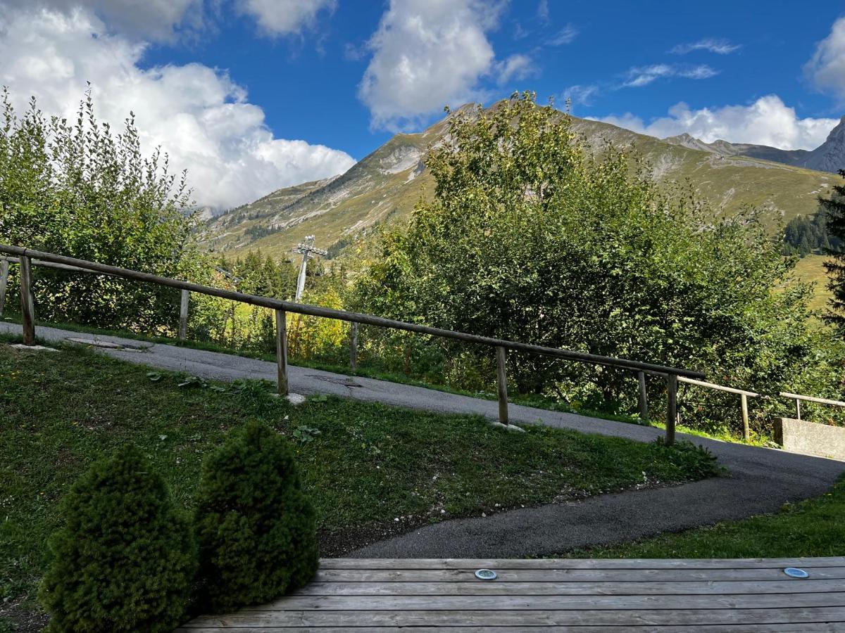 Appartement La Clusaz Avec Terrasse Sur Les Pistes De Ski Manigod Zewnętrze zdjęcie
